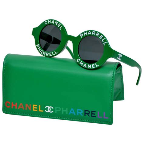 chanel pharrell sunglasses green|original Chanel sunglasses.